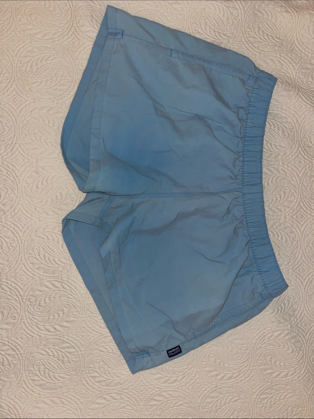 Patagonia Barely Baggie Blue Shorts